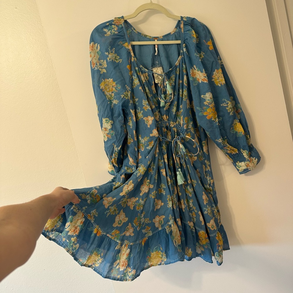 Free people floral dress new with tags!